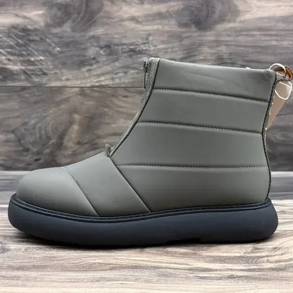 NIB TOMS 9 Alpargata Mallow Puffer Tarmac Olive Repreve Ankle Boots Bootie - Picture 7 of 11